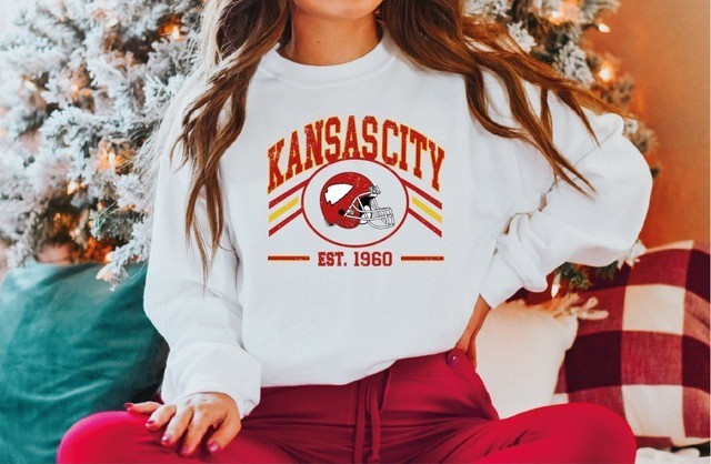 Musemora - Unisex Kansas City Chiefs Sweatshirt - Game Day Football