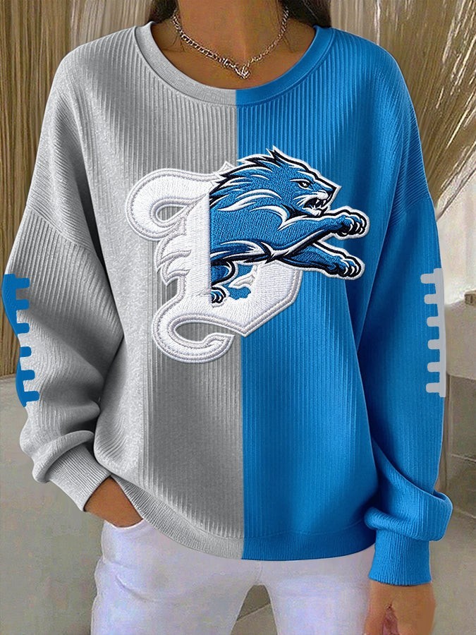 Musemora - Women's Detroit Lions Sweatshirt - Football