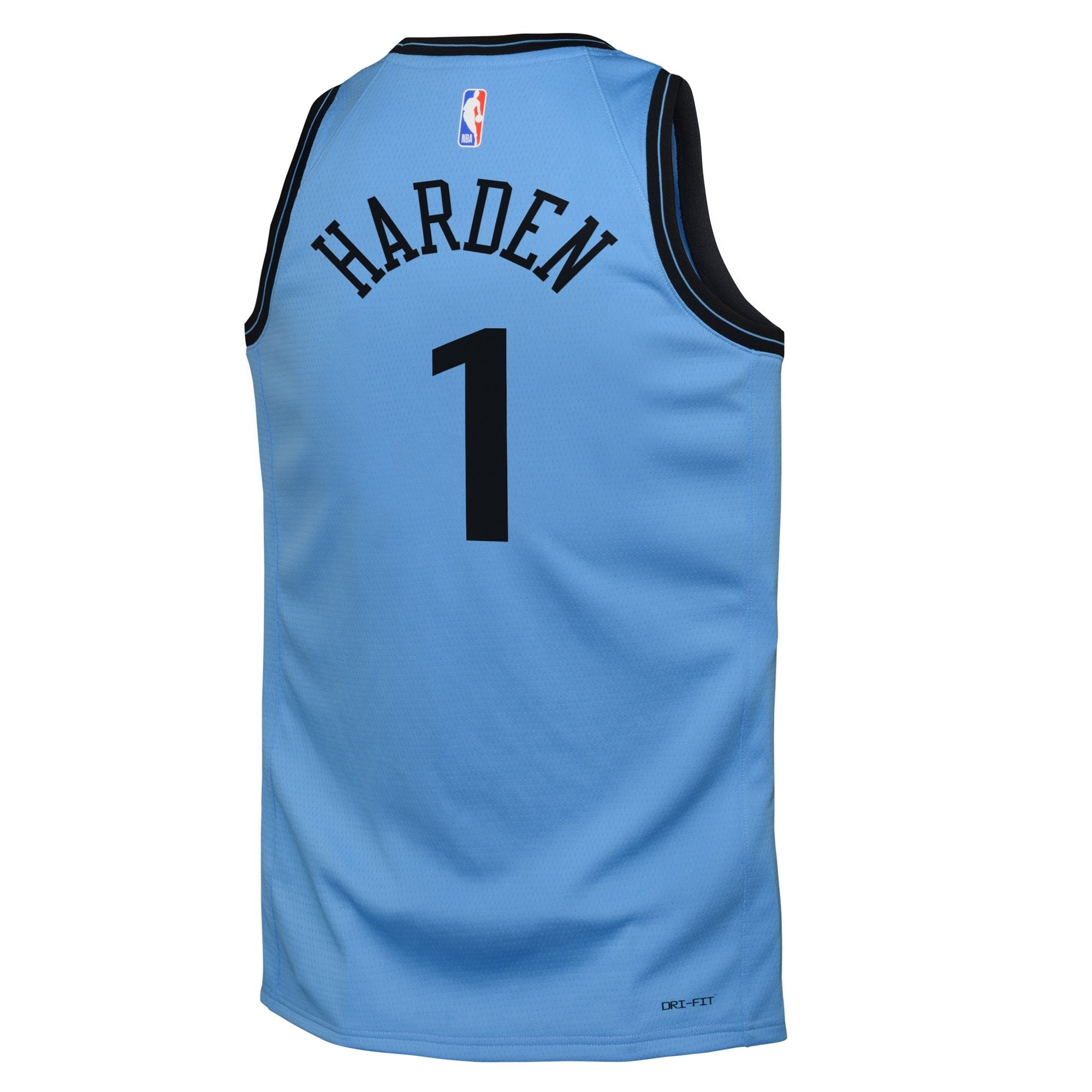 LA Clippers City Edition Swingman Jersey 2024 Blue James Harden Youth - Image 3