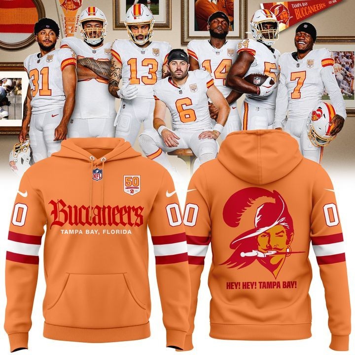 Musemora - Unisex Tampa Bay Buccaneers Hoodie - Football