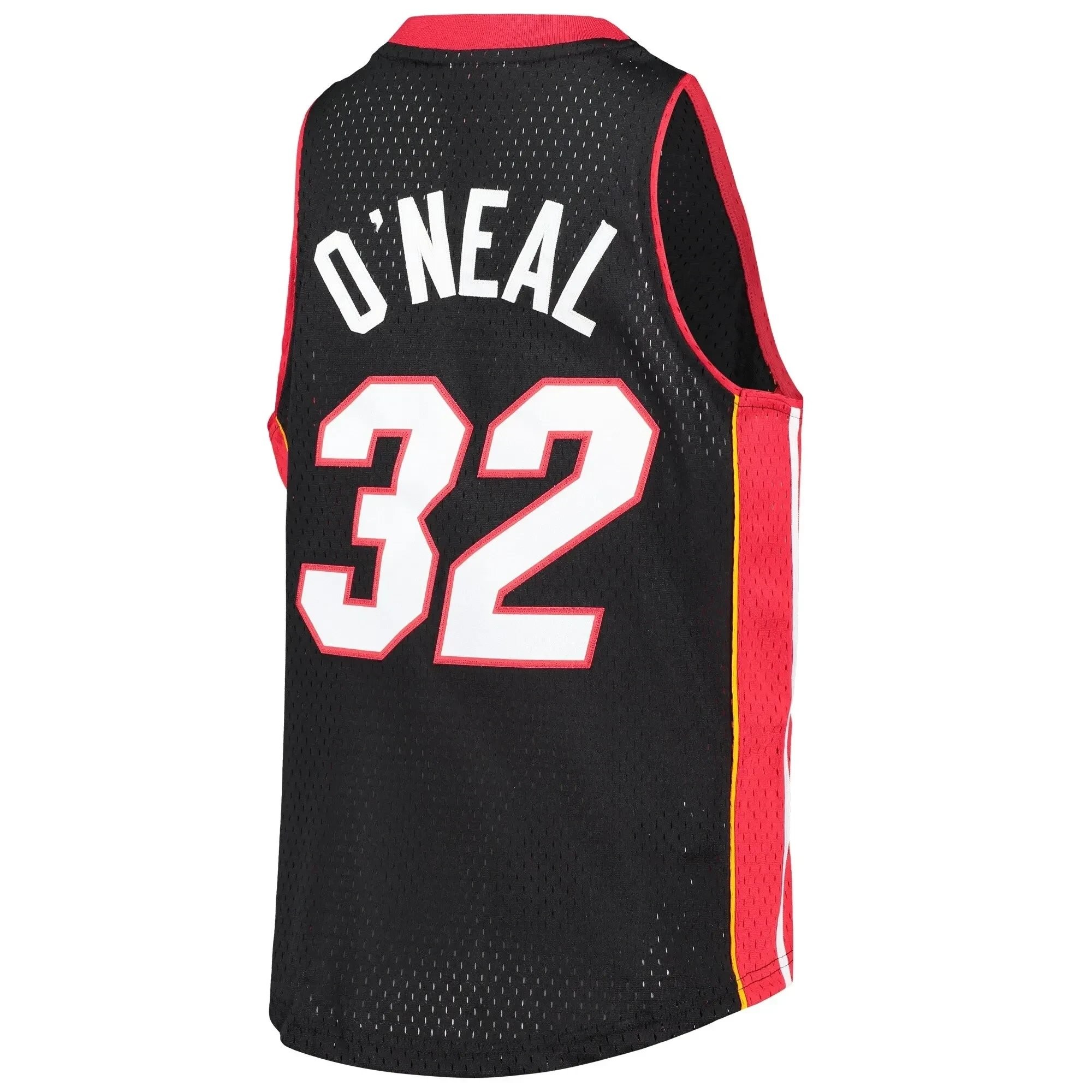 Shaquille O'neal Miami Heat Mitchell Ness Youth 2005-06 Hardwood Classics Swingman Jersey - Black - Image 3