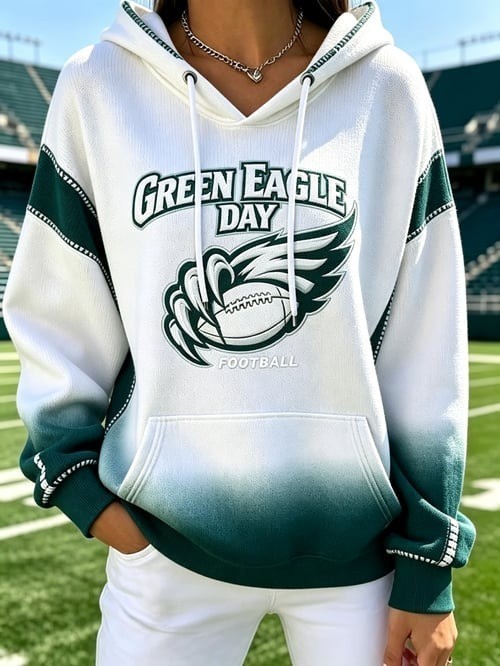 Musemora - Men's Philadelphia Eagles Hoodie - Football