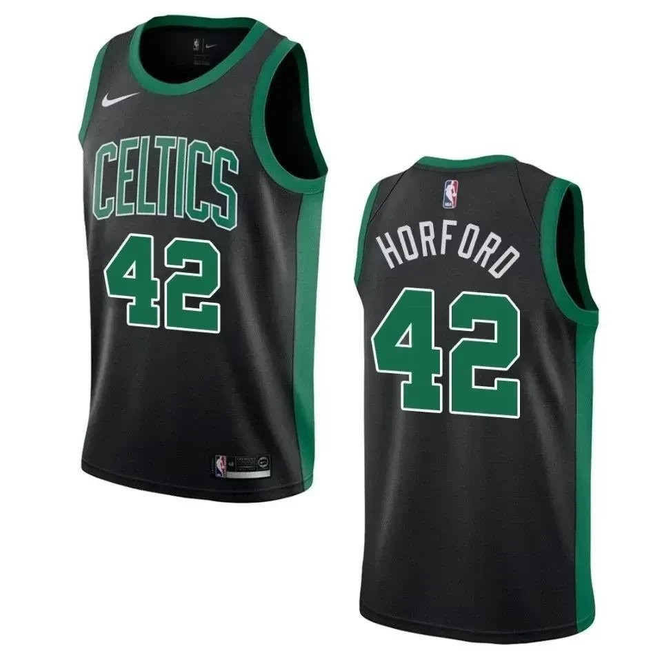Men's Boston Celtics Al Horford 42 Statement Swingman Jersey Black