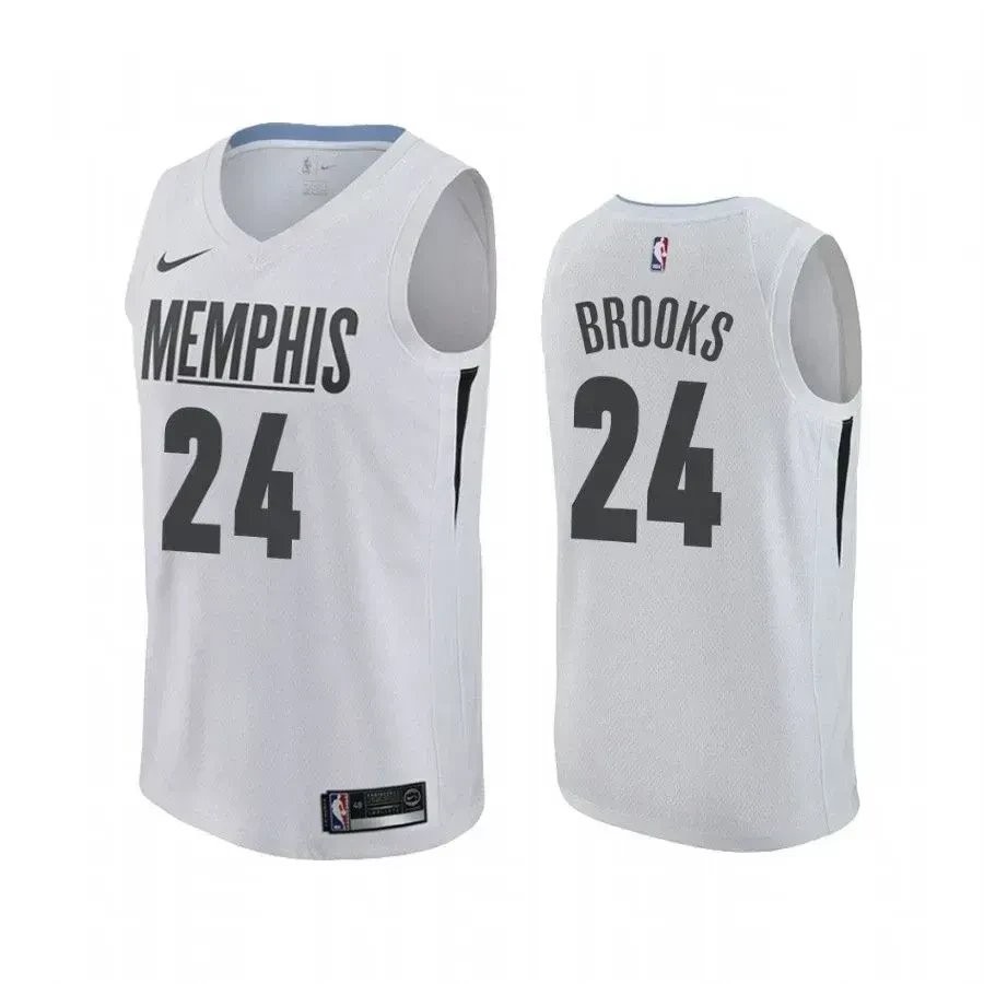 Men's Dillon Brooks MLK Day Grizzlies Honor King White Jersey S-3XL