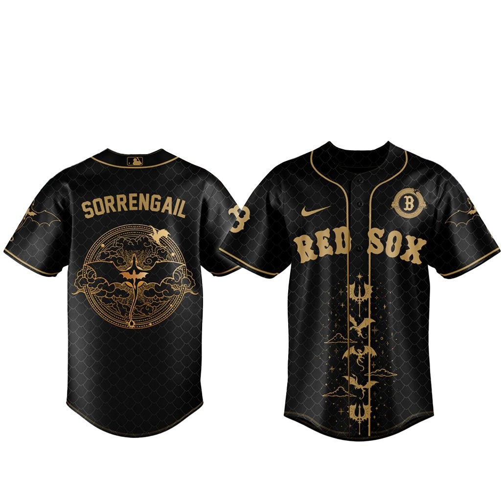 Boston Red Sox x Fourth Wing Night 2026 Baseball Jersey