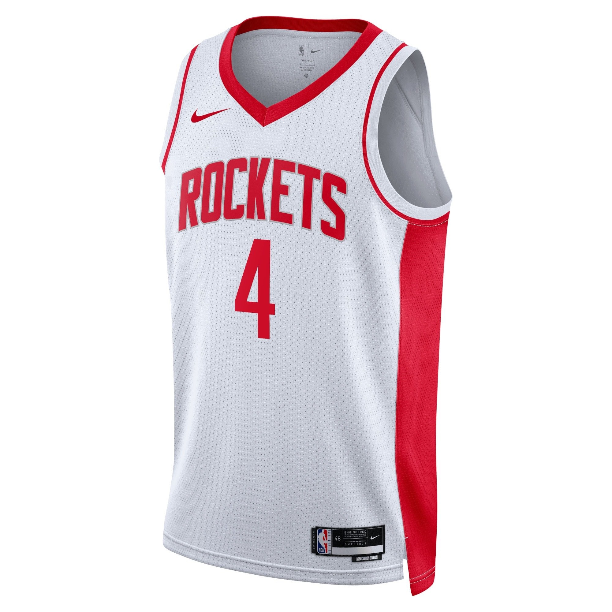 Houston Rockets Association Edition Swingman Jersey White Jalen Green Unisex
