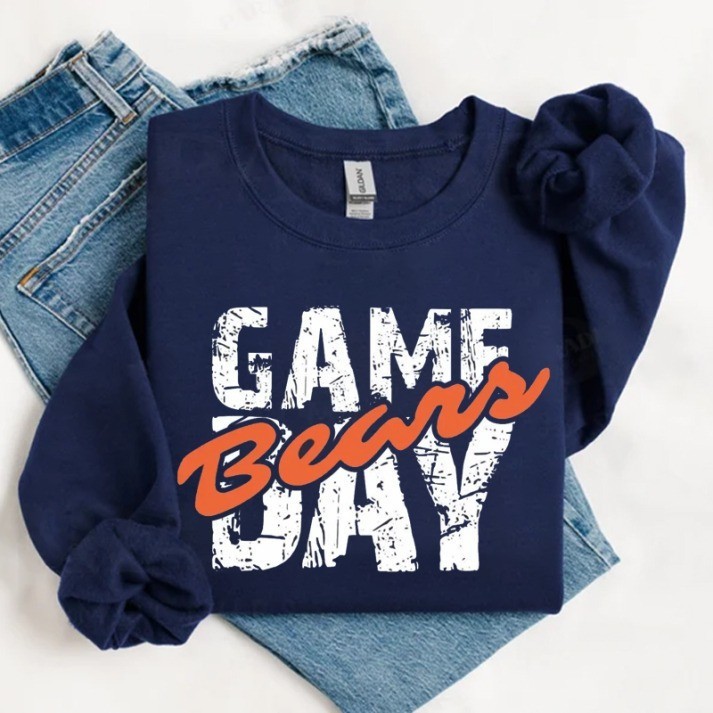 Musemora - Unisex Chicago Bears Sweatshirt - Game Day Football