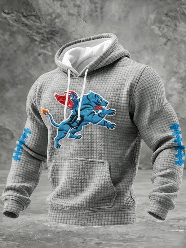 Musemora - Unisex Detroit Lions Hoodie - Game Day Football