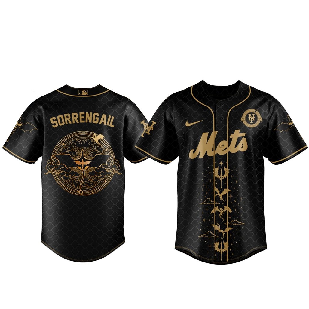 New York Mets x Fourth Wing Night 2026 Baseball Jersey