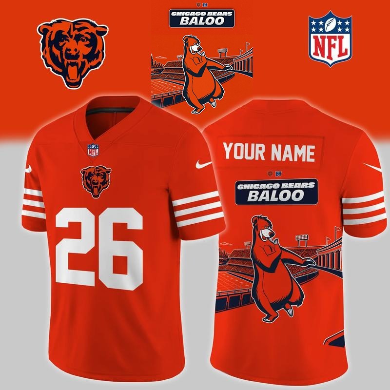 Musemora - Men's Chicago Bears Jersey
