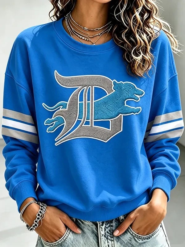 Musemora - Unisex Detroit Lions Sweatshirt - Football