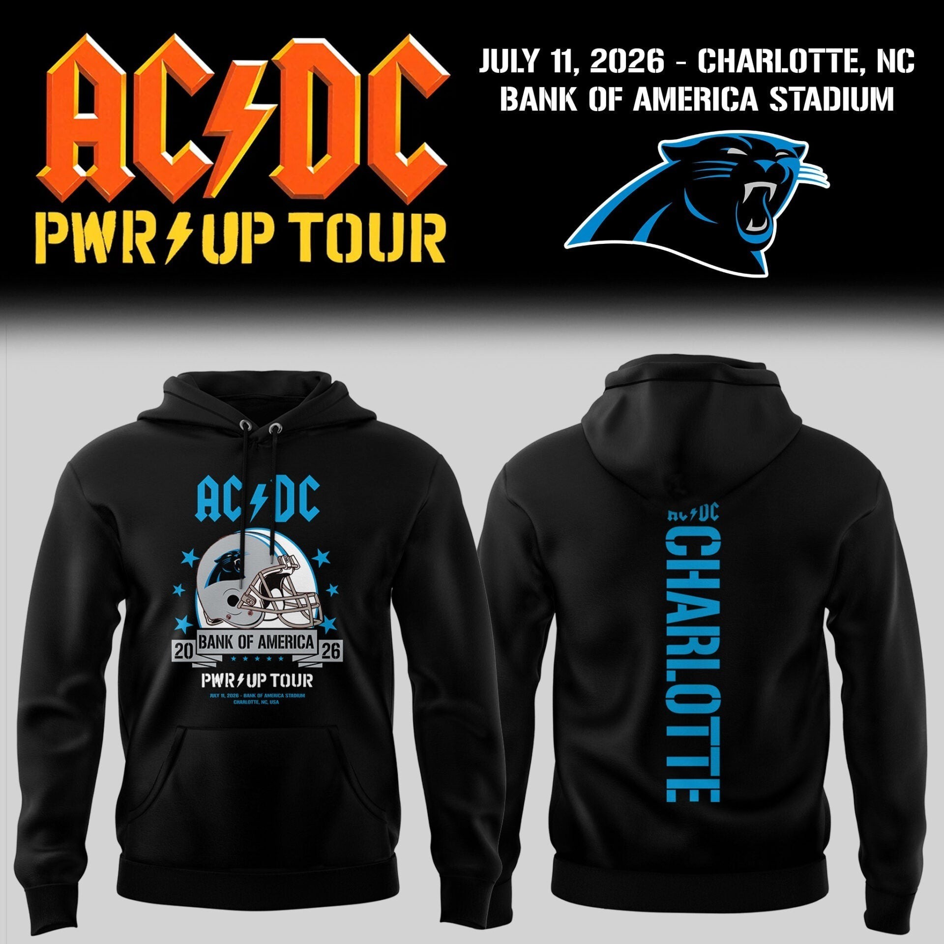 Musemora - Unisex Carolina Panthers Hoodie
