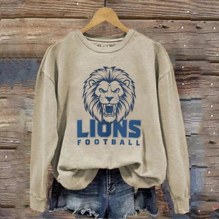 Musemora - Unisex Detroit Lions Sweatshirt - Football
