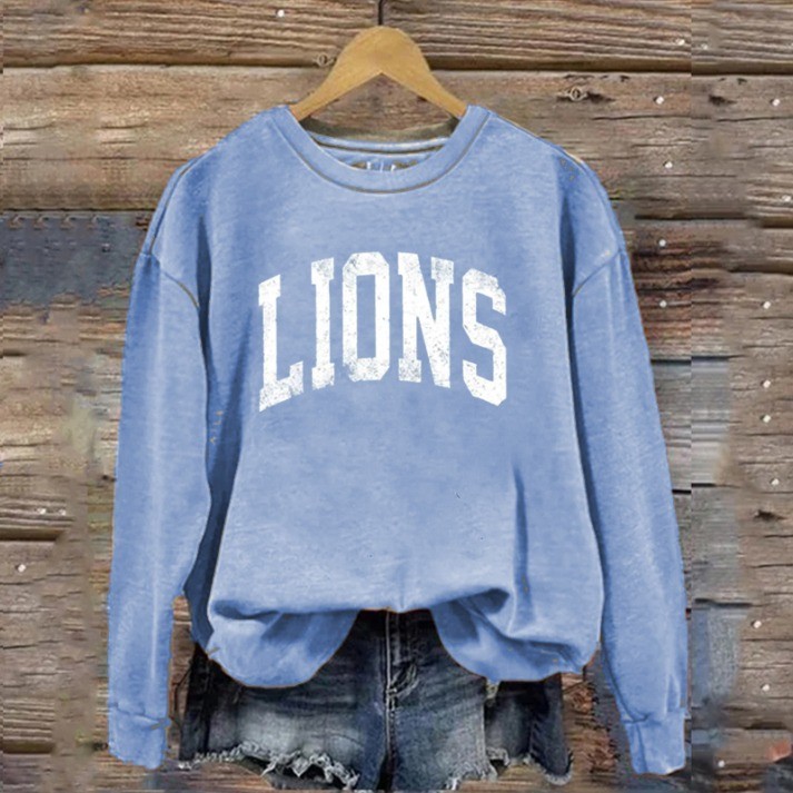 Musemora - Unisex Detroit Lions Sweatshirt - Football