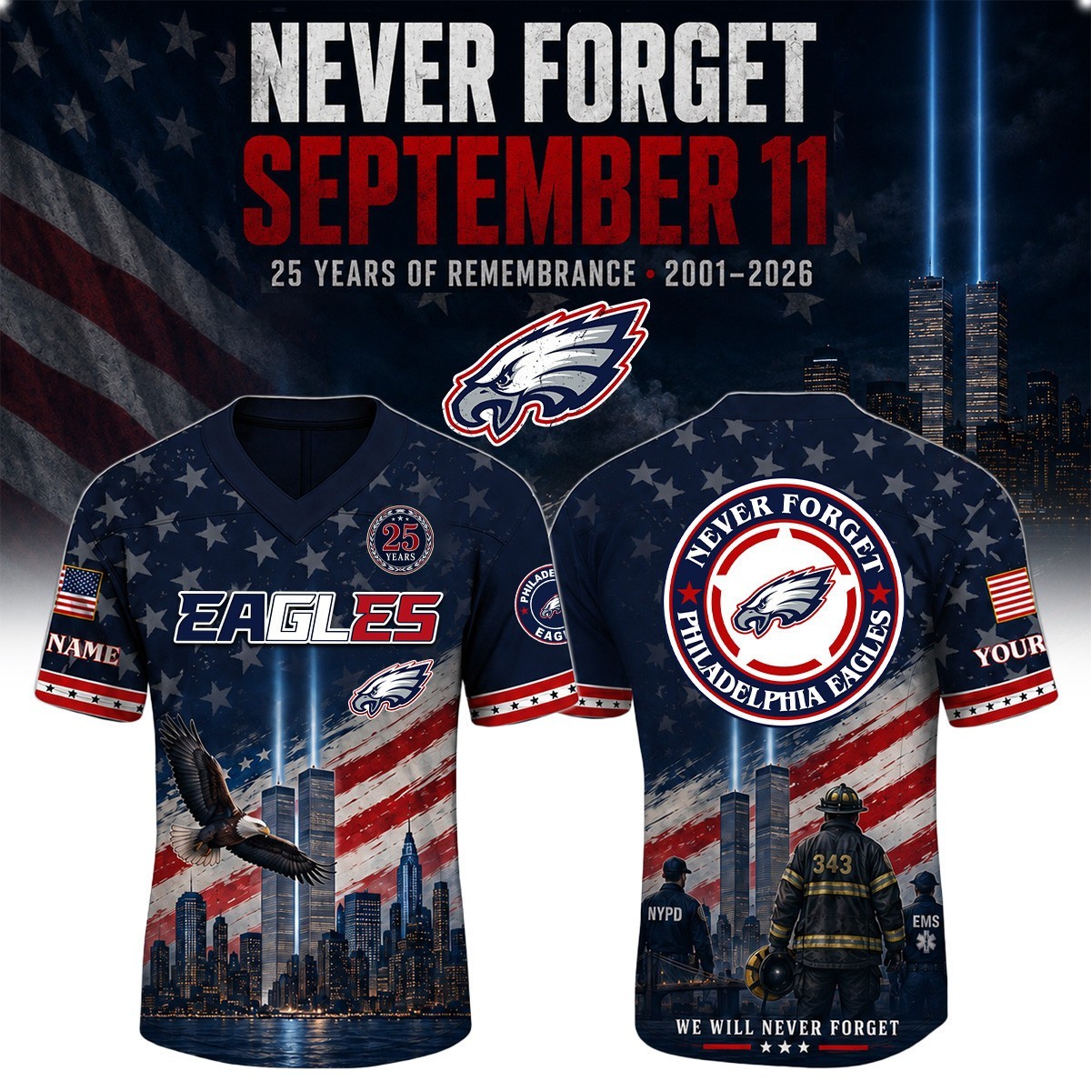 Musemora - Unisex Philadelphia Eagles Jersey - Football