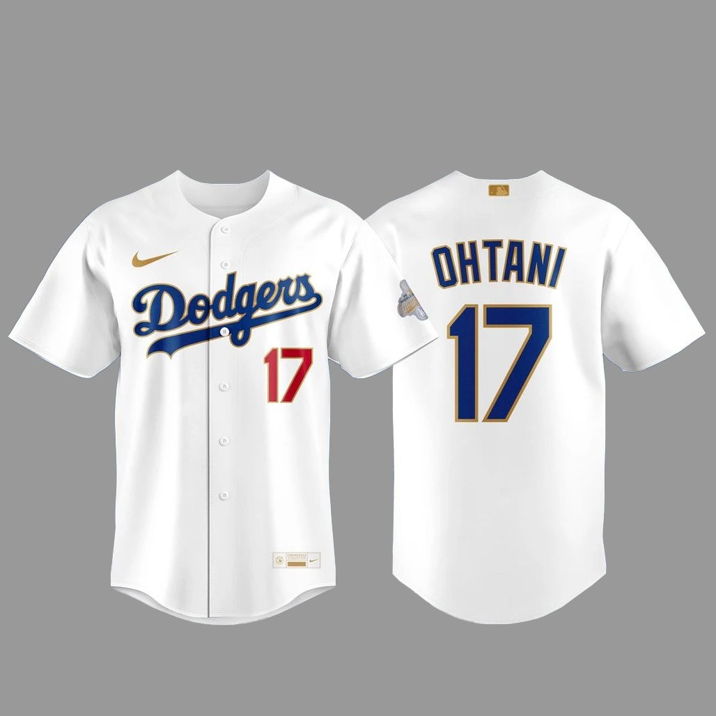 Los Angeles Dodgers Shohei Ohtani 2026 Gold Baseball Jersey