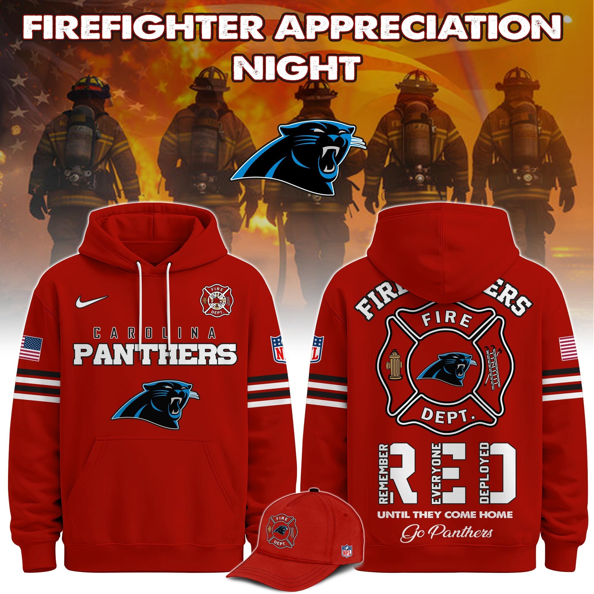 Musemora - Unisex Carolina Panthers Hoodie