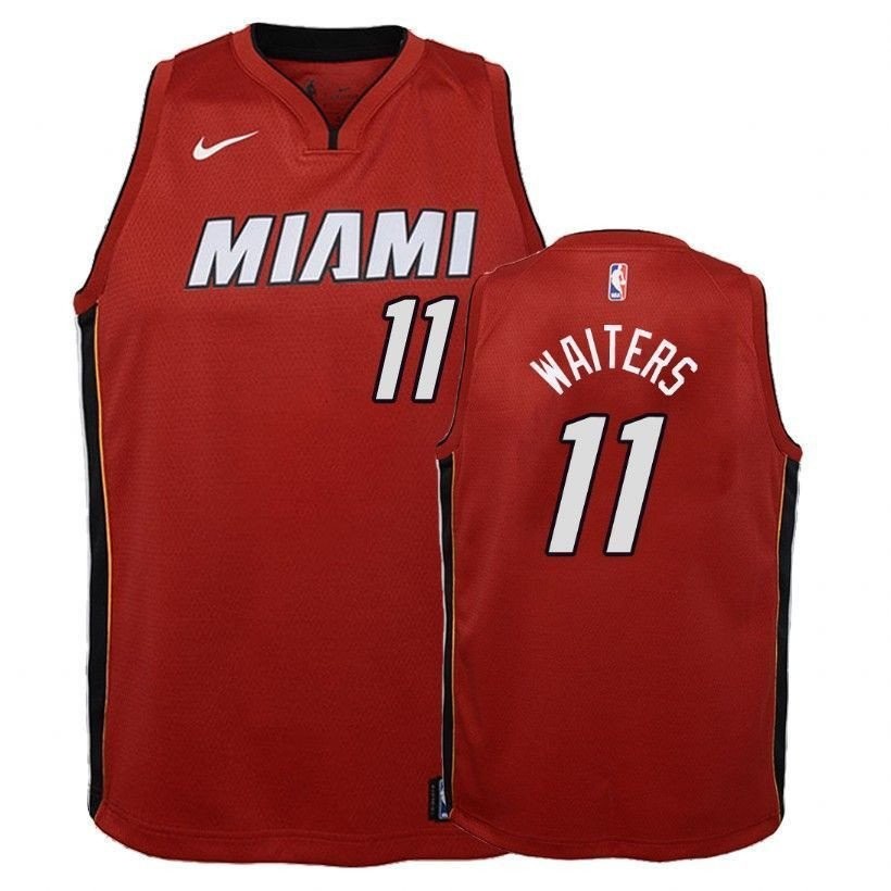 Youth Heat Dion Waiters #11 State Red Multicolor Jersey S-3XL