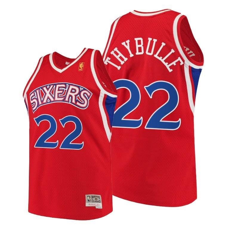 Matisse Thybulle Philadelphia 76ers Red Throwback 90s Jersey HWC Swingman - Men Jersey