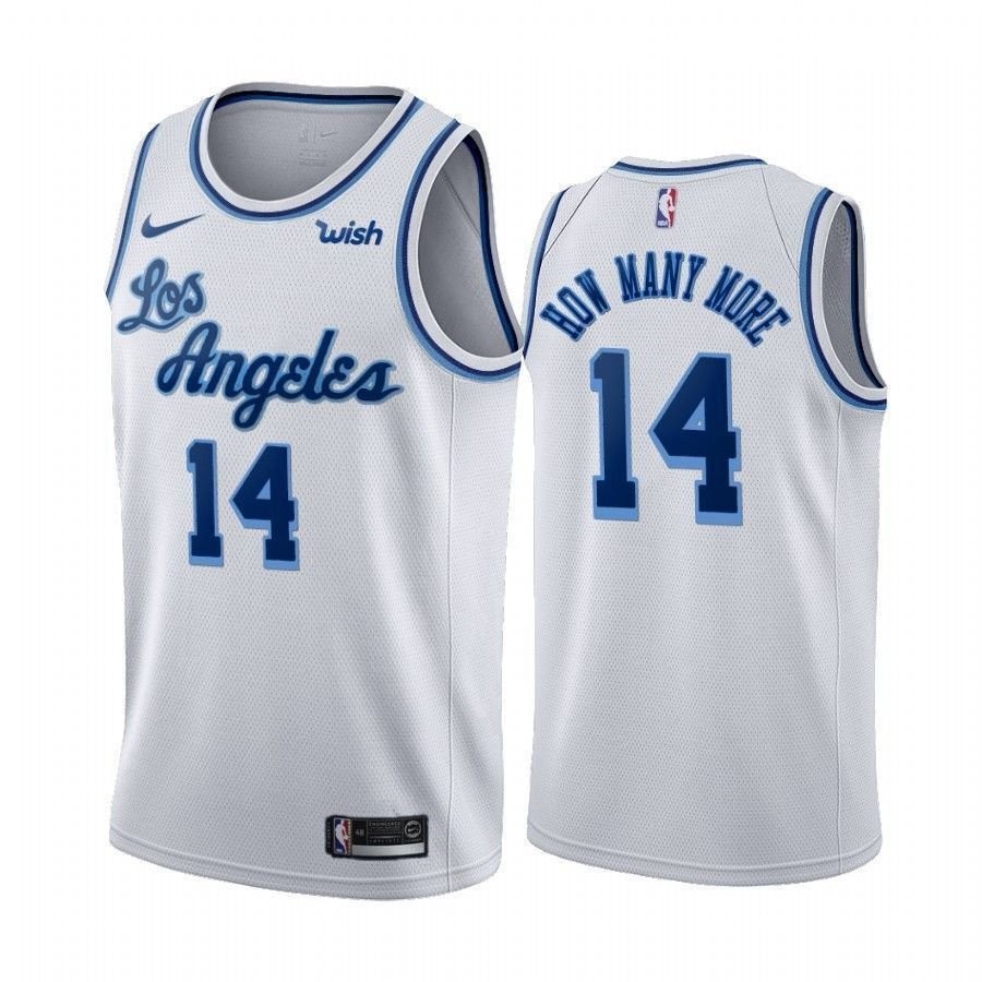 Men's Danny Green How Many More Lakers Classic Jersey Multicolor S-3XL