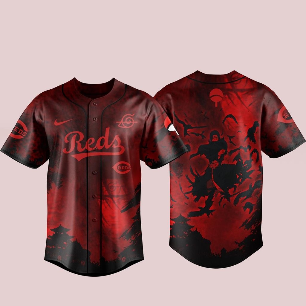 Cincinnati Reds x Itachi Uchiha 2026 Baseball Jersey