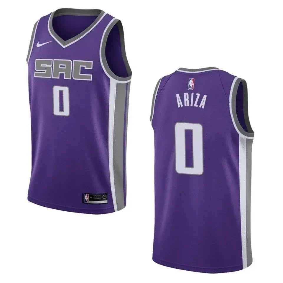 Men's Sacramento Kings Trevor Ariza #0 Icon Swingman Jersey Purple