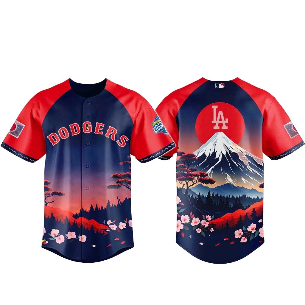 Los Angeles Dodgers Japanese Heritage Night 2026 Baseball Jersey