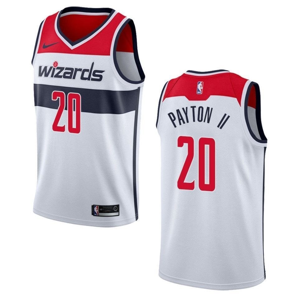 Men's Washington Wizards Gary Payton II Association Swingman Jersey White