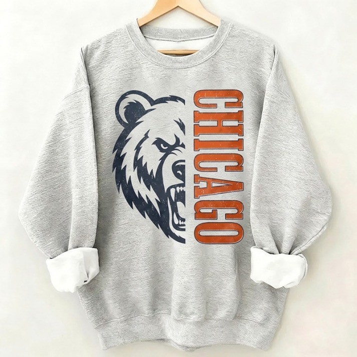 Musemora - Unisex Chicago Bears Sweatshirt - Football