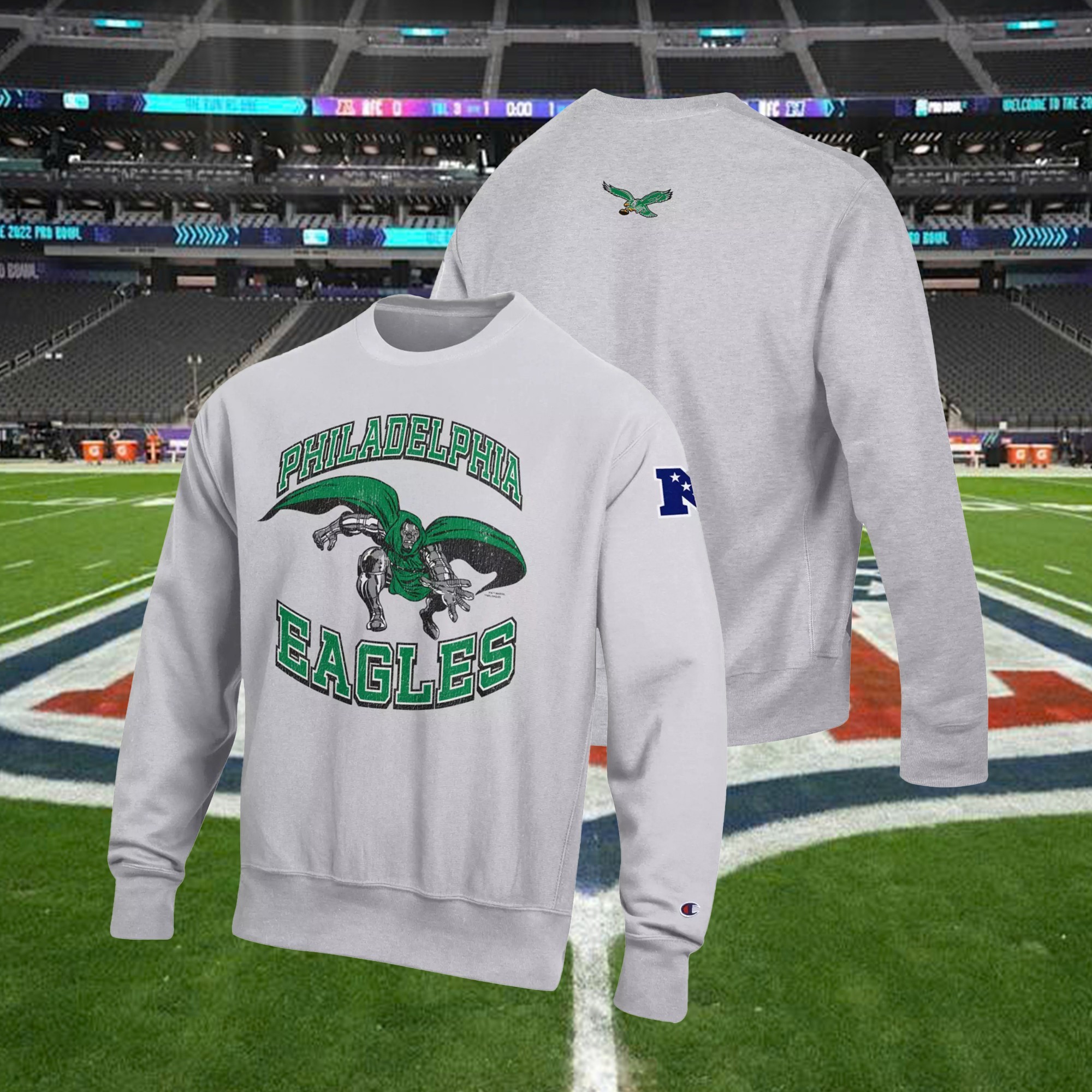 Musemora - Men's Philadelphia Eagles Sweatshirt