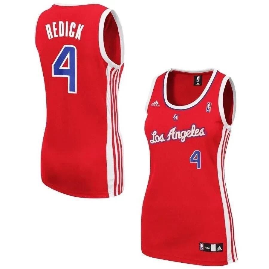Jj Redick La Clippers Women's Red Jersey - 100% Polyester Breathable Sports Apparel
