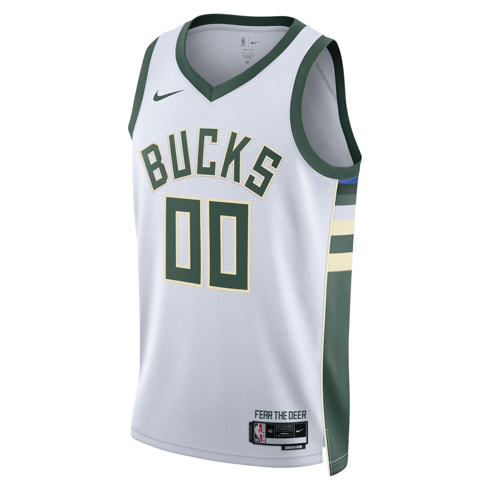 Milwaukee Bucks Association Swingman Custom Jersey Unisex Multicolor S-3XL