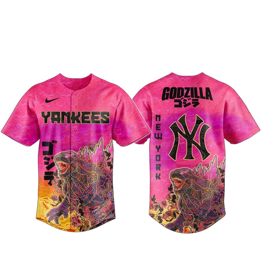 New York Yankees King of Monsters Baseball Jersey