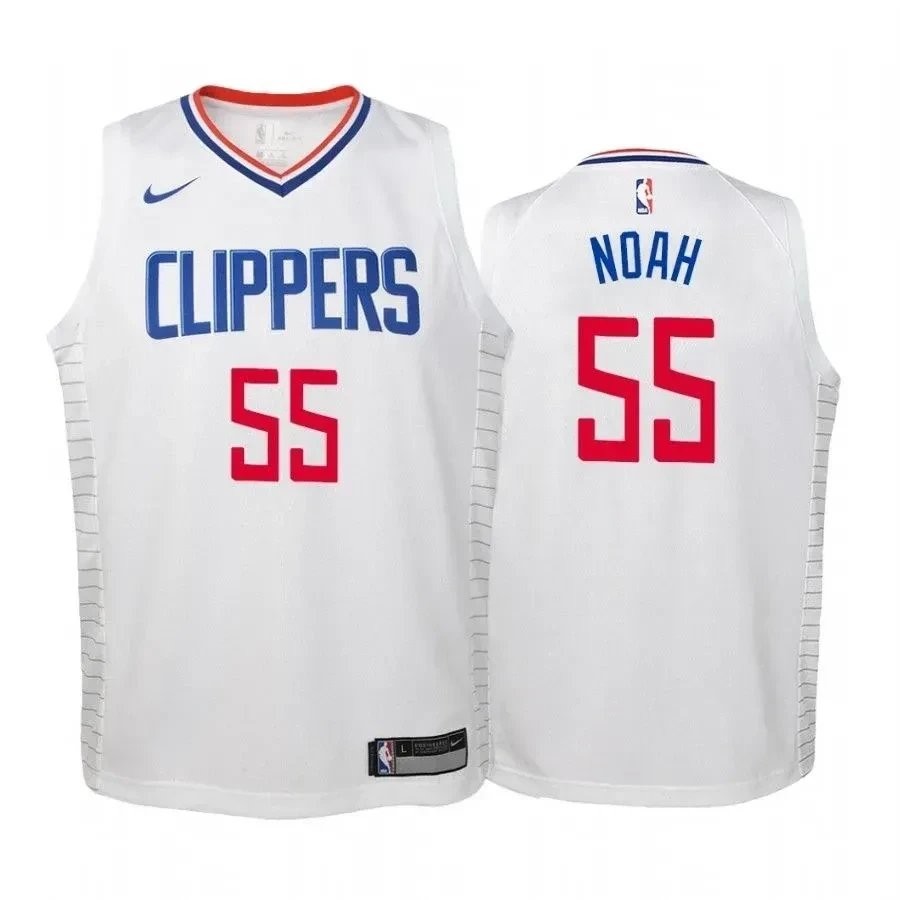 Youth Joakim Noah Los Angeles Clippers White Association Jersey Unisex