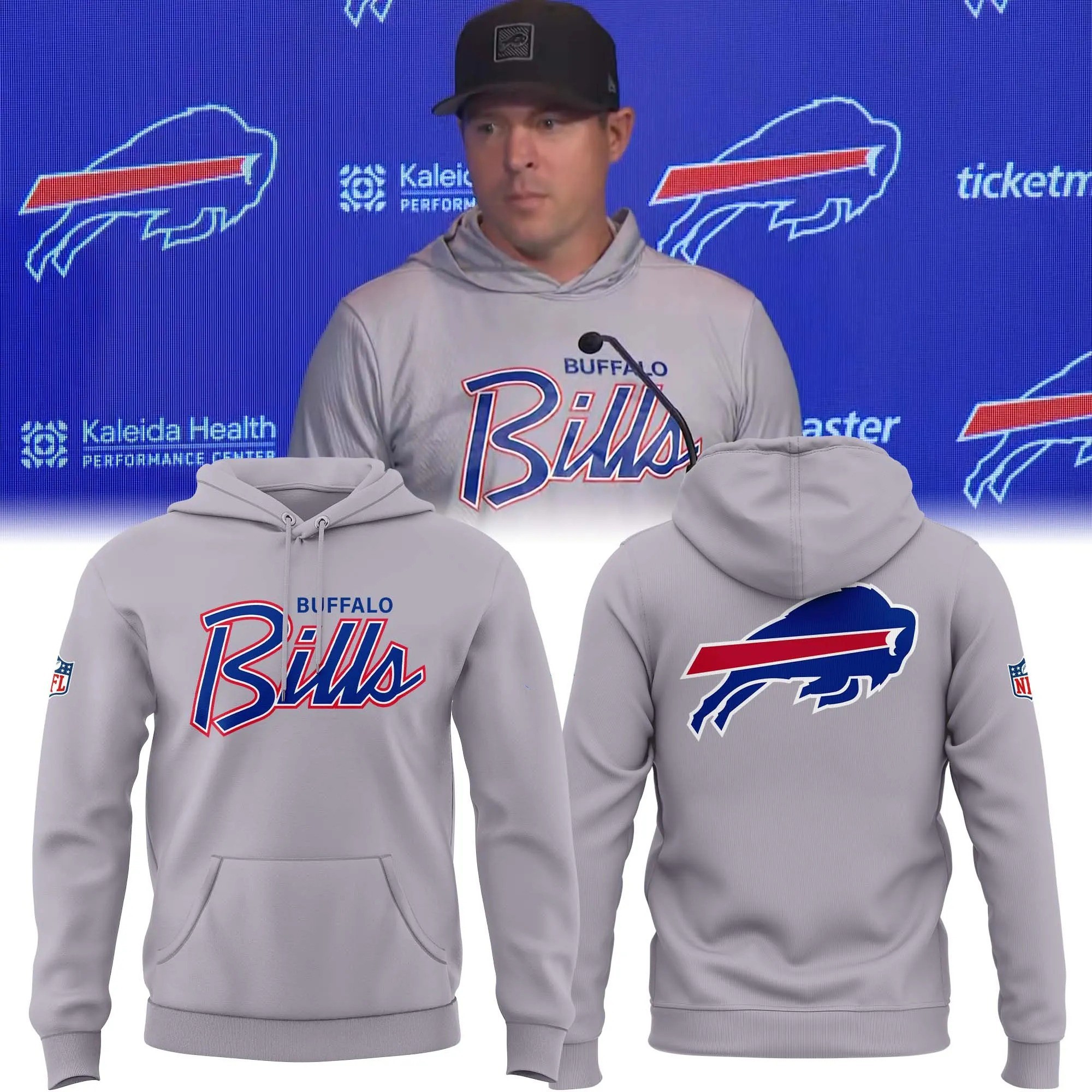 Musemora - Unisex Buffalo Bills Hoodie - Football