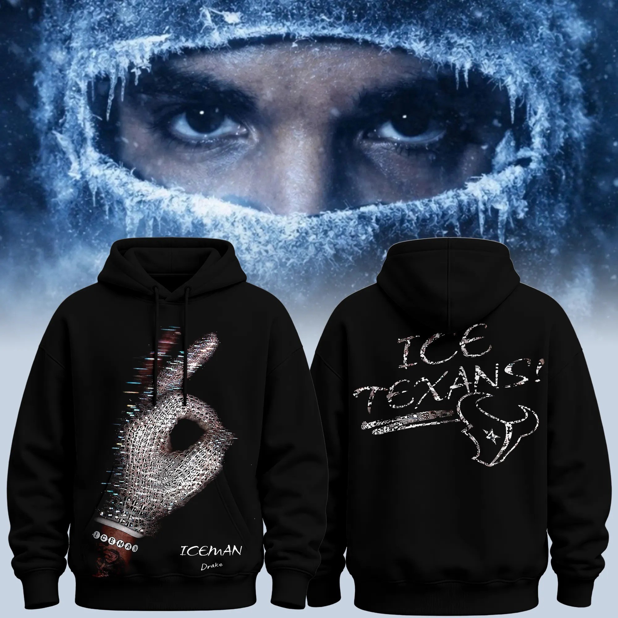 Musemora - Men's Houston Texans Hoodie - Football
