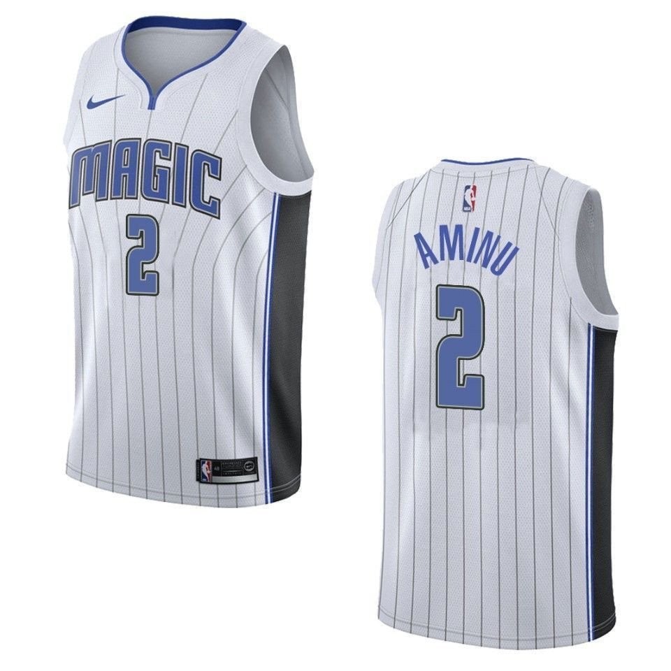 Men's Orlando Magic 2 Al-farouq Aminu Association Swingman Jersey - White