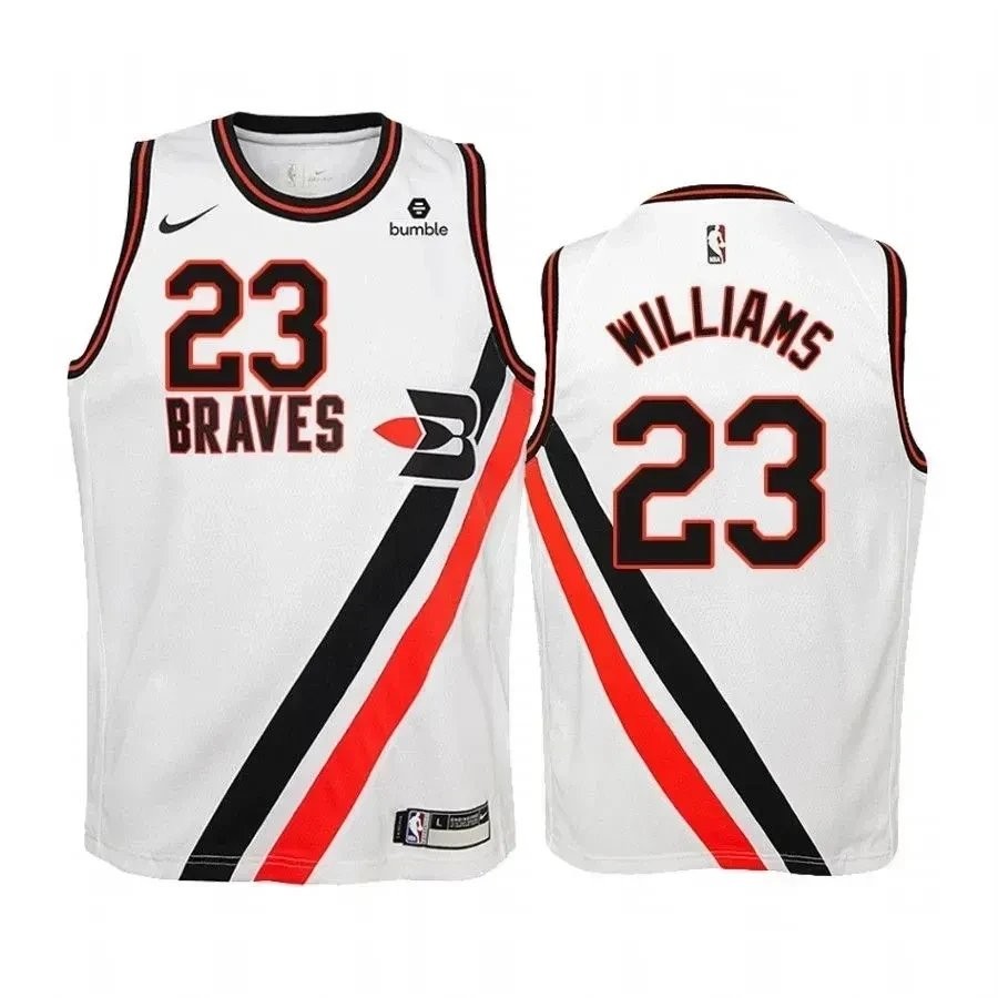Youth Lou Williams Los Angeles Clippers White Hardwood Classics Jersey - Unisex NBA Fan Jersey