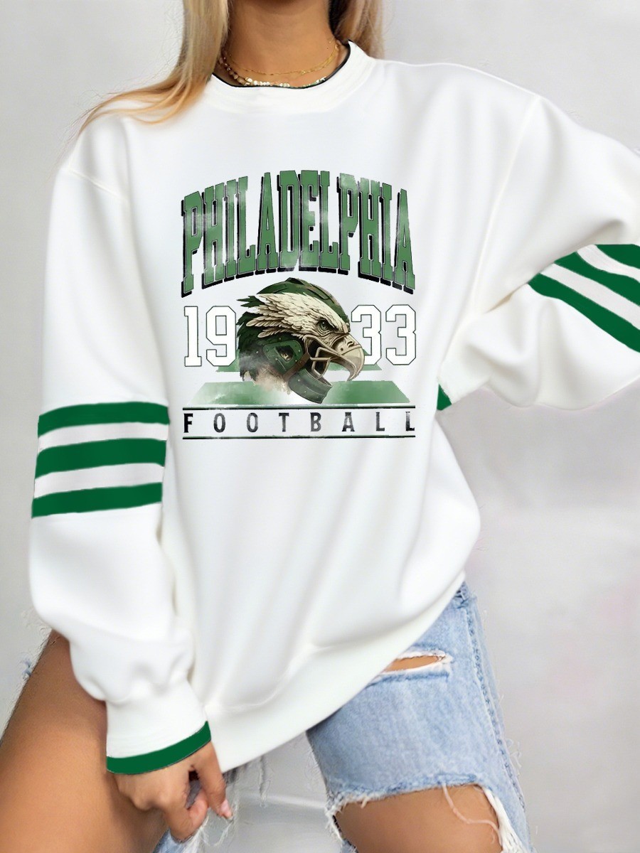 Musemora - Unisex Philadelphia Eagles Sweatshirt - Game Day Football
