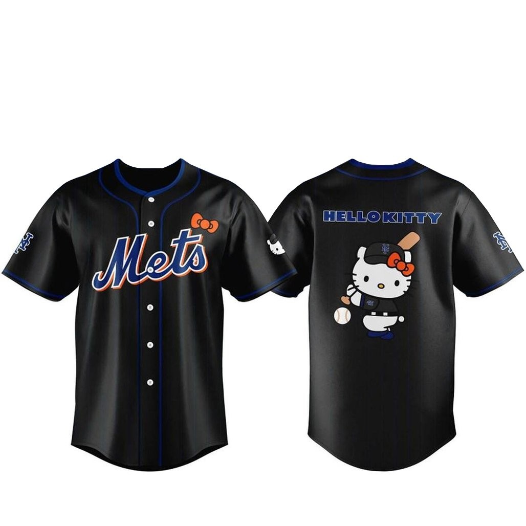 New York Mets x Hello Kitty Day 2026 Baseball Jersey