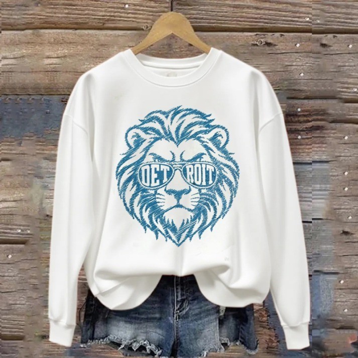 Musemora - Unisex Detroit Lions Sweatshirt - Football