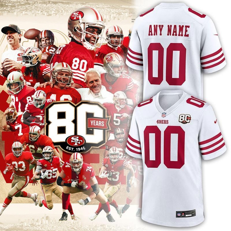 Musemora - Unisex San Francisco 49ers Jersey - Game Day