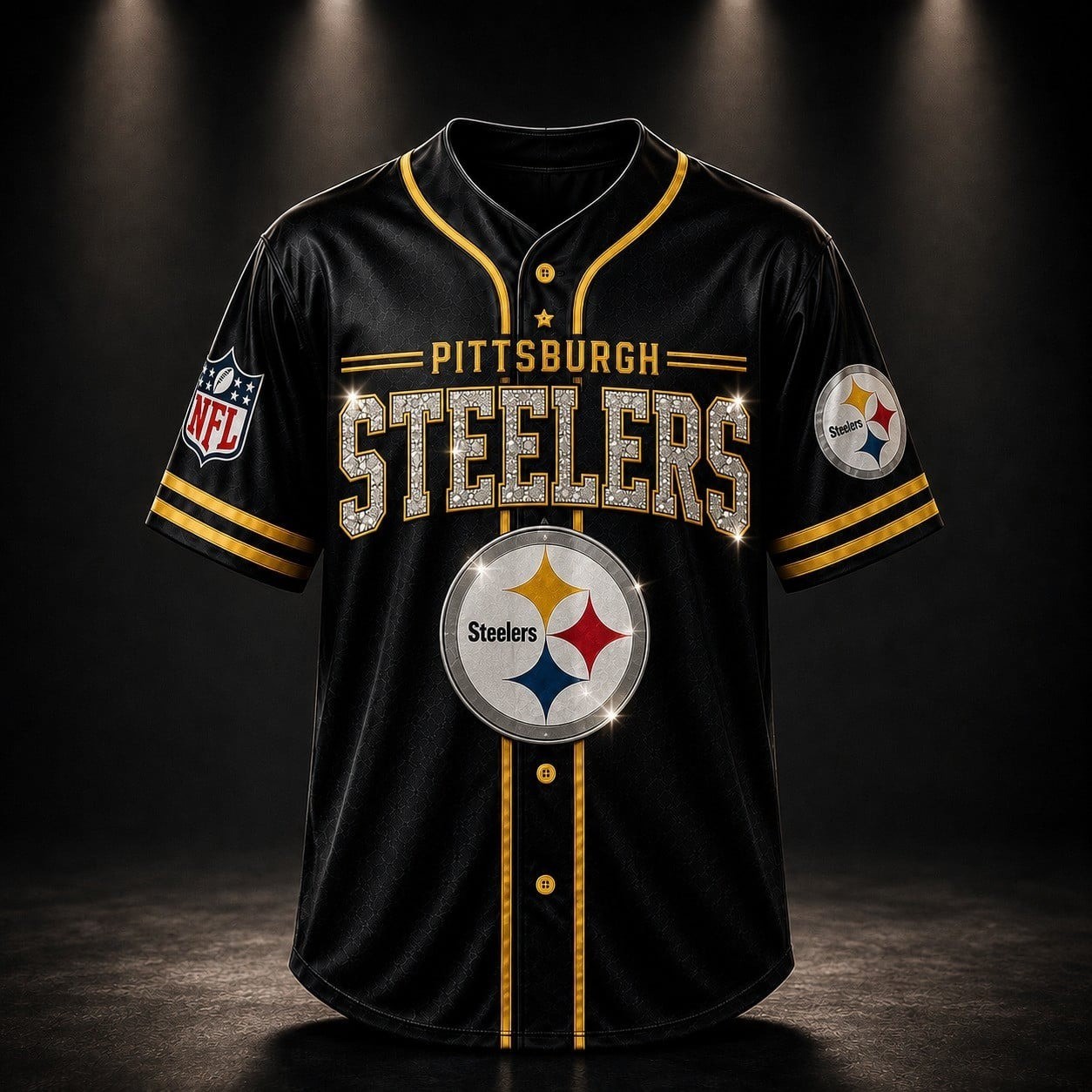 Musemora - Unisex Pittsburgh Steelers Jersey - Football