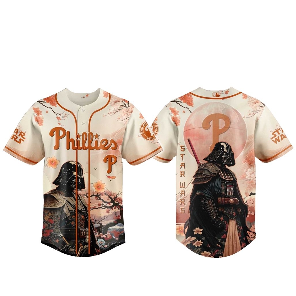 Philadelphia Phillies x Star Wars Cherry Blossom 2026 Baseball Jersey