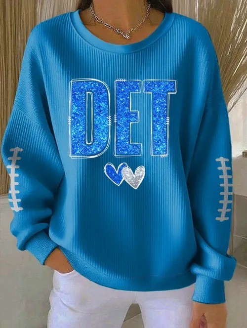Musemora - Unisex Detroit Lions Sweatshirt - Football