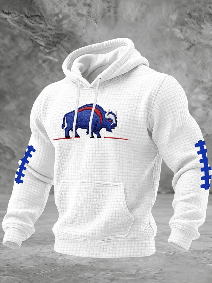 Musemora - Men's Buffalo Bills Hoodie - Mascot