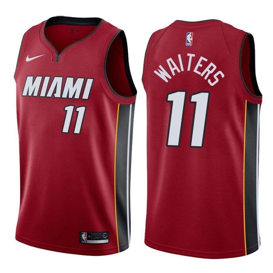 Men's Dion Waiters #11 State Red Heat Basketball Jersey - Multicolor, Sizes S-3XL