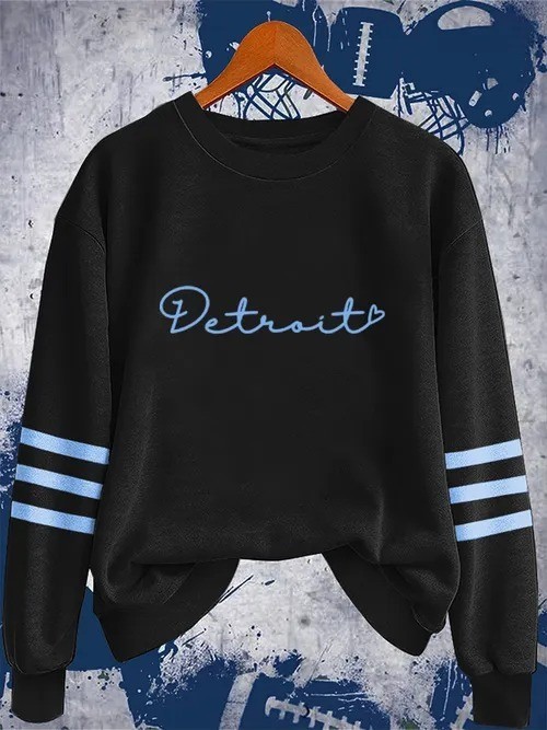 Musemora - Women's Detroit Lions Sweatshirt - Football