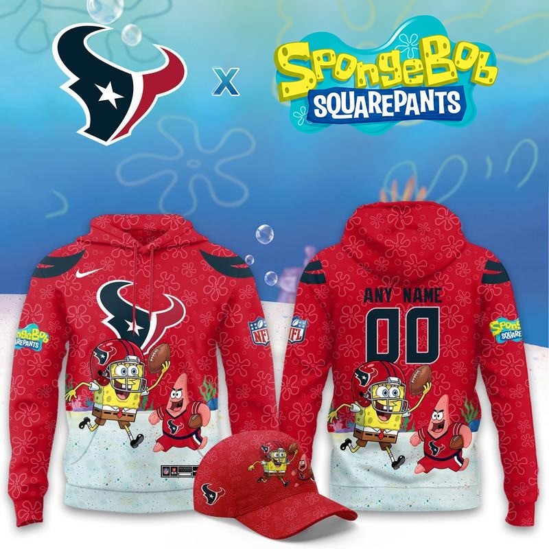 Musemora - Men's Houston Texans Hoodie - Football