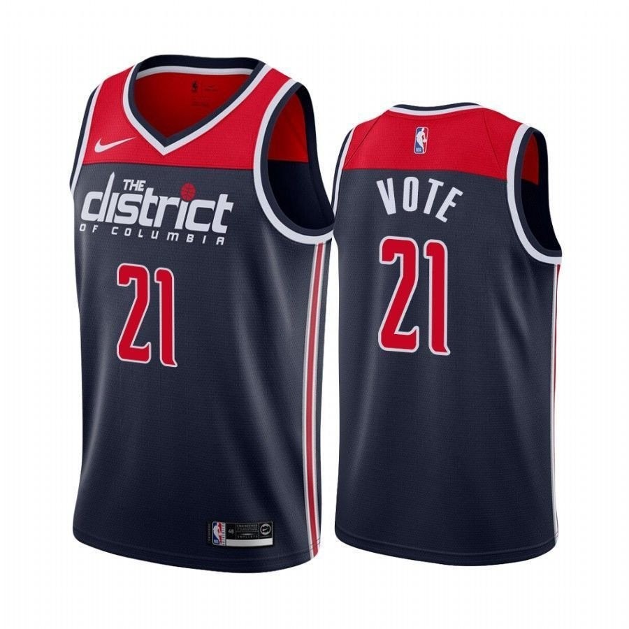 Men's Moritz Wagner Vote Wizards State Jersey Multicolor S-3XL